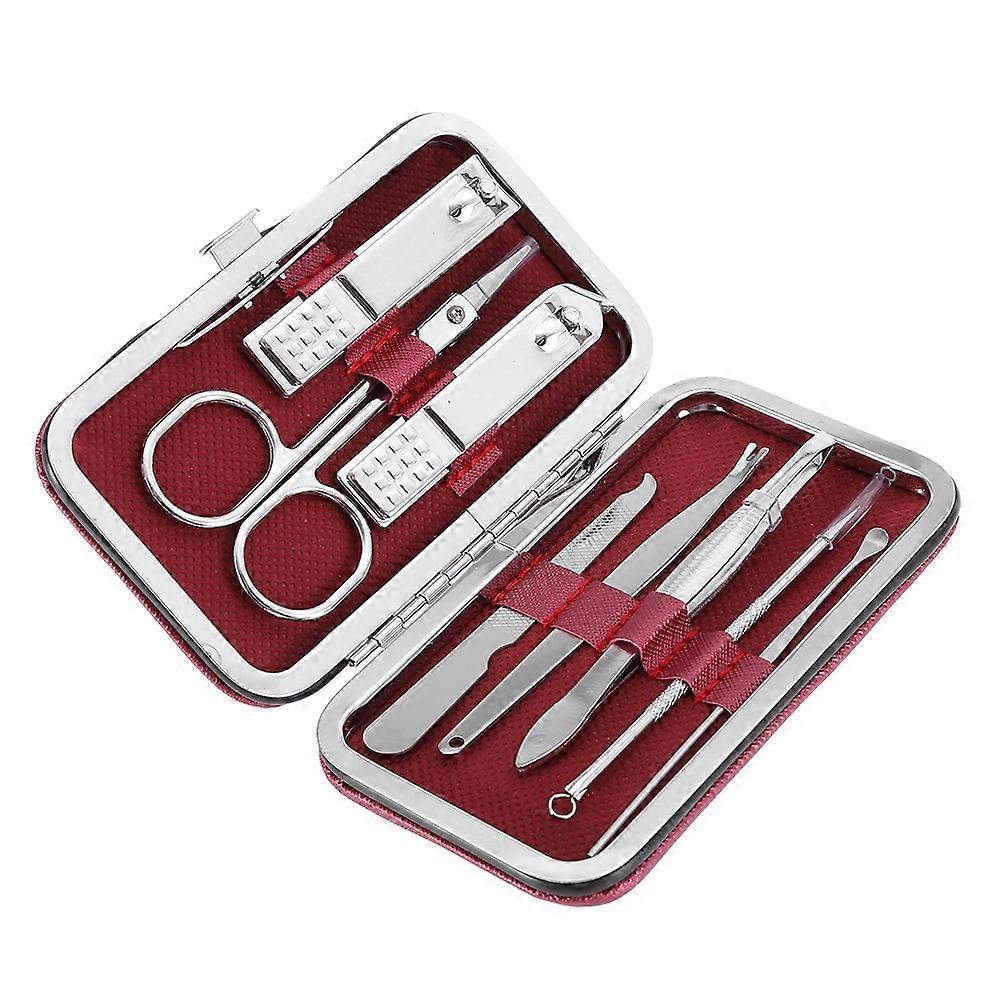 8-piece nail clipper set, double arc bite, easy and convenient
