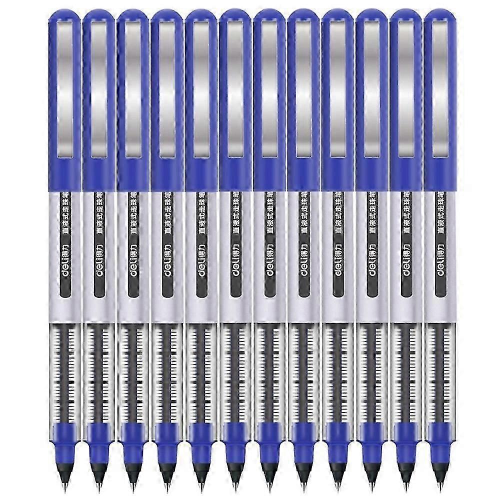 DELI S656 στυλό γραφής υγρού μελανιού 12 πακέτων κυλίνδρων 0.5mm για τους μαθητές