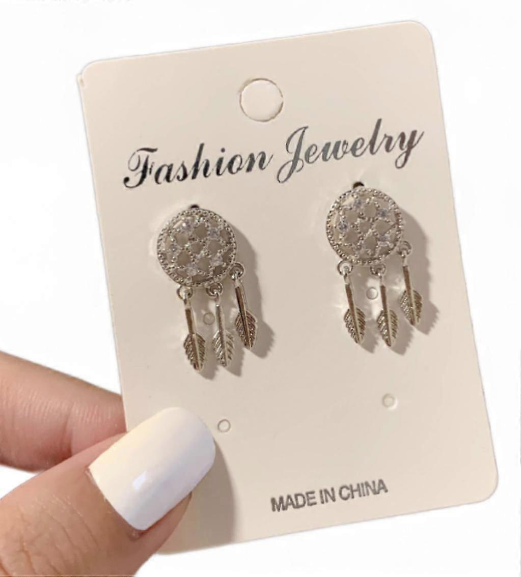 (boucles d’oreilles rondes à pampilles