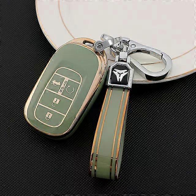 TPU Car Key Case Keychain Suitable Key Protection Case For 11th Honda Civic Fe 2022 2023 Interior Accessories MXP