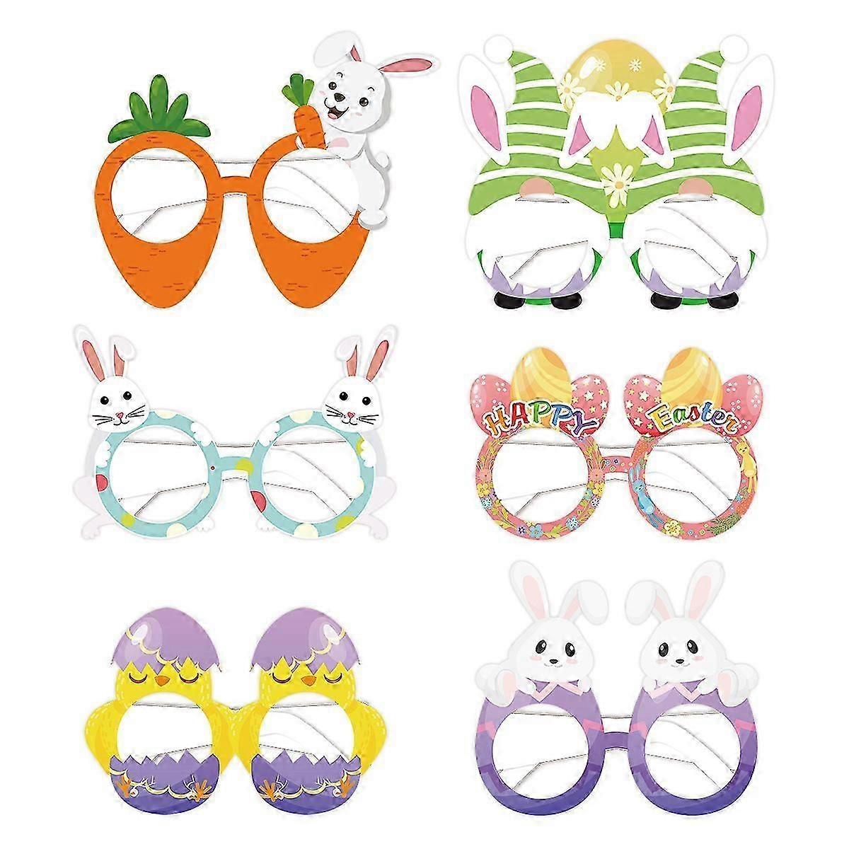 12pcs Easter Party Glasses, Easter Decorations