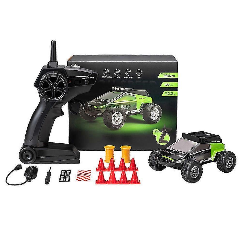 2.4G Mini High Speed Remote Control Car Toy with LED Light Adjustable Speed