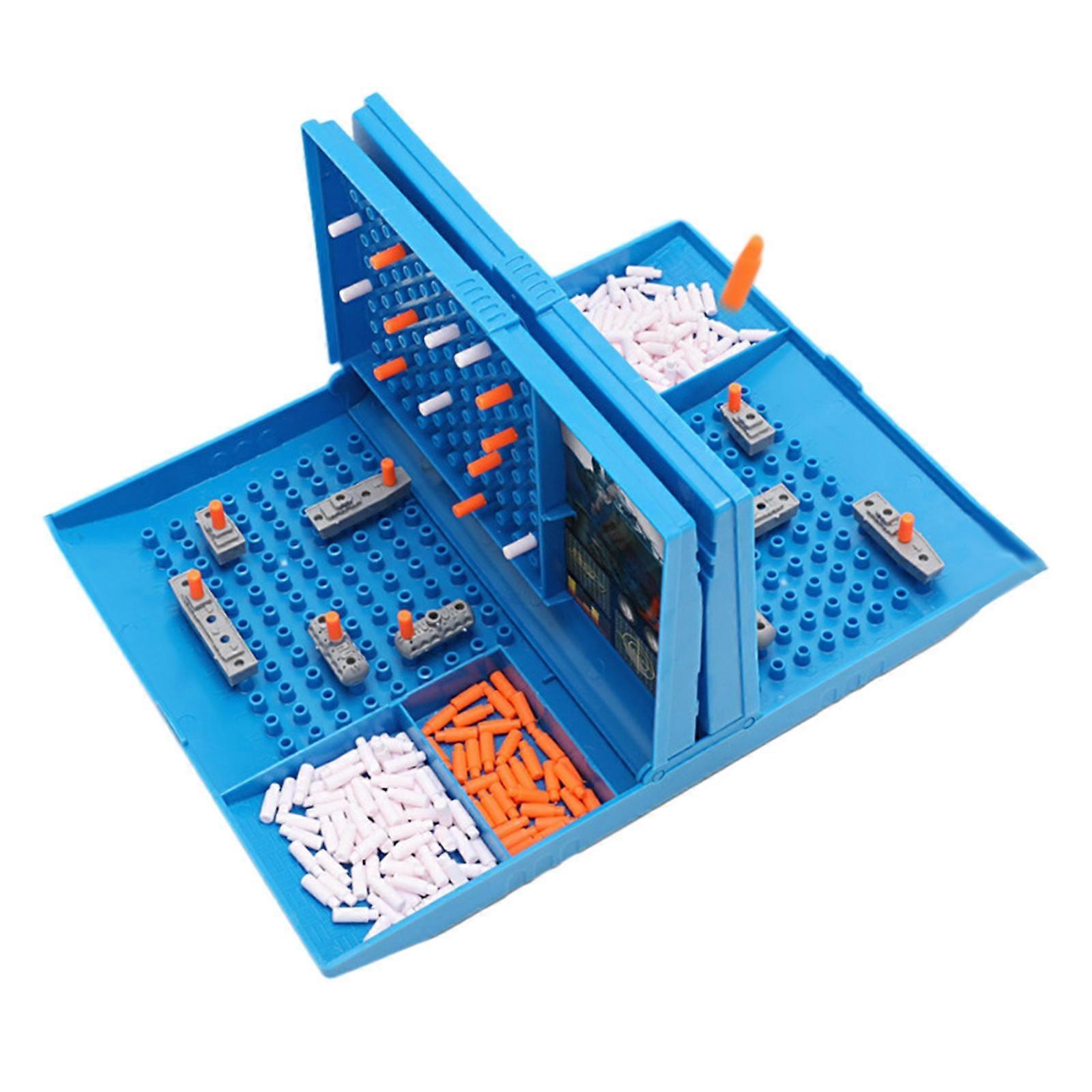 Sea Battle Game Portable 2 Player Strategy Board Game for Kids Adults Travel