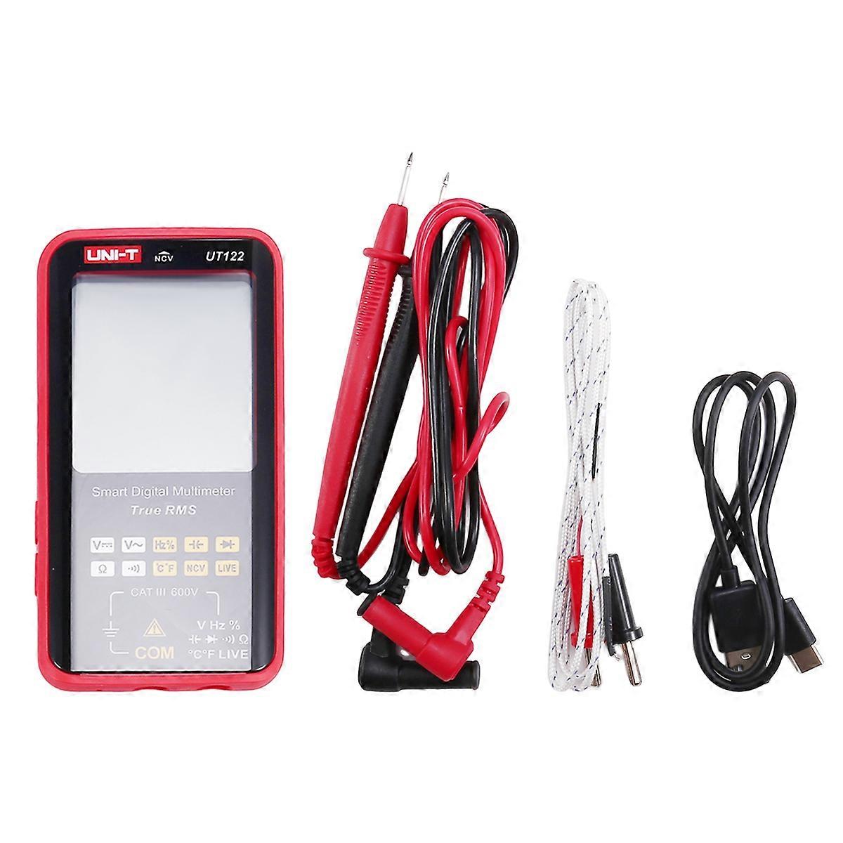 Digitales Multimeter AC DC Spannungsprüfer Multimeter True Rms Digitales Kondensator-Frequenzmessgerät UT12