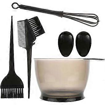 ExquisiteHair Dye Brush Hair Dyeing Set, 5 Pieces Colouring Brush Hair Dyeing Accessories - Colouring Bowl, Colouring Brush, Ear Cover