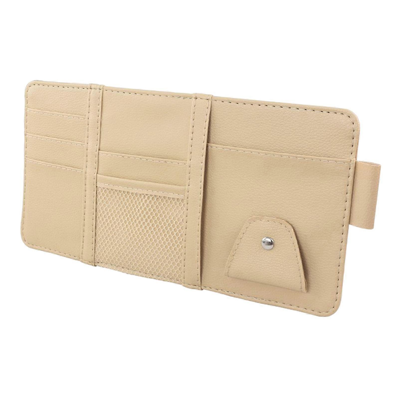Auto Car Interior Accessories Document Black with Zipper