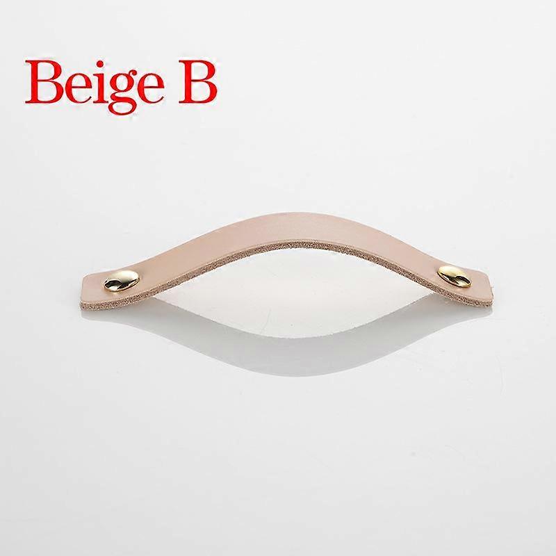 1Pcs Furniture Hardware With Screws PU Leather Door Knobs Pull Handle and Knobs Cabinet