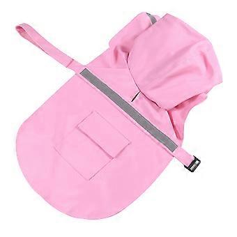 Bleiben Sie stilvoll trocken: Leichte, wasserdichte Hunderegenjacke mit reflektierendem Design, perfekt für kleine Haustiere, Katzen, Kätzchen und Welpen