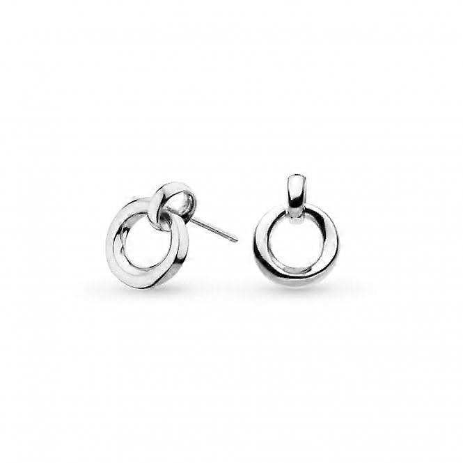 Bevel Cirque Link Stud Earrings 4172RP