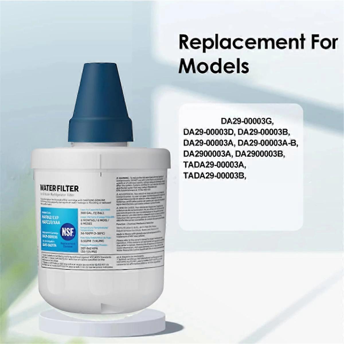 DA29-00003G Filter for Samsung Refrigerator Water and Ice 1 Pcs