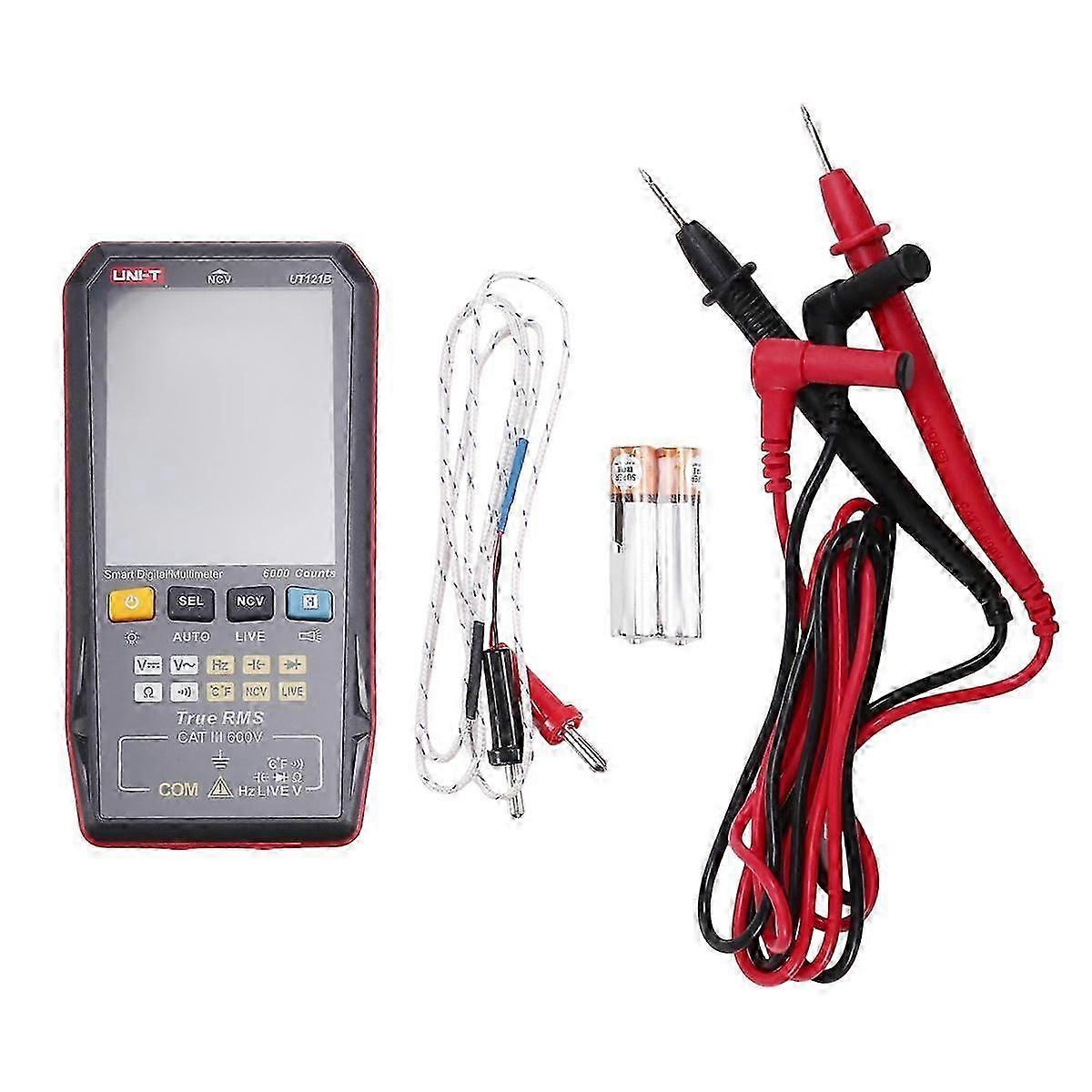 Digital Multimeter AC DC Voltage Tester Multimeter True Rms Digital Capacitor Frequency Meter UT12