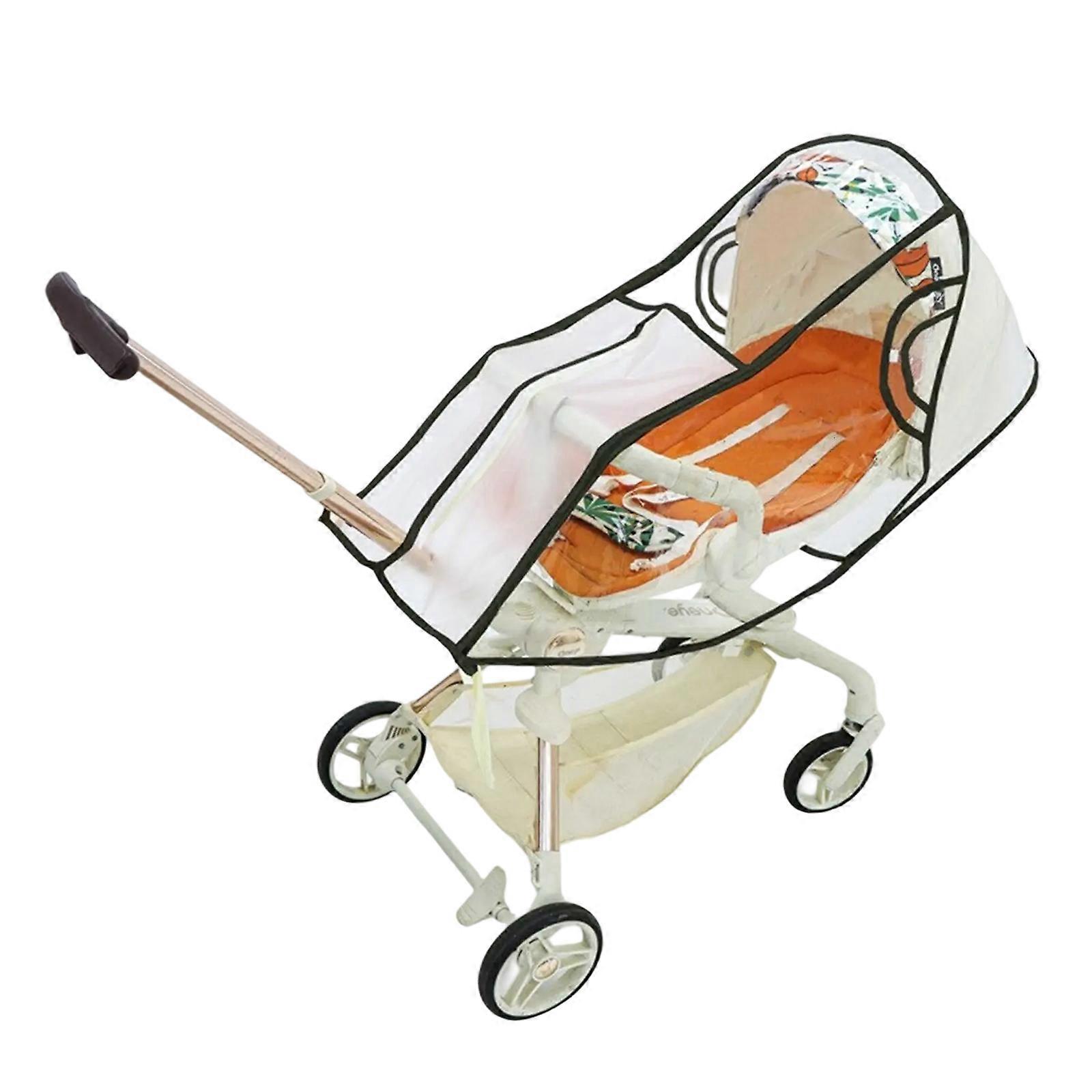 EVA Kinderwagen Regenschutz 360 Grad Schutzhlle Staubdichter Schutz fr  die meisten Kinderwagen Outdoor Baby Produkt Schwarze Seite zwei Wege |  Fruugo AT