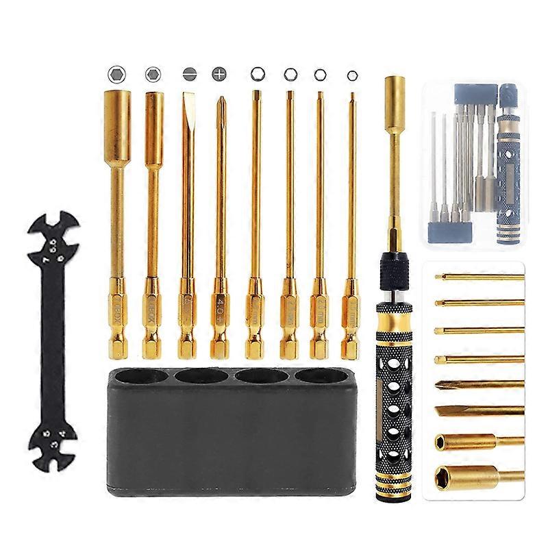 9 in 1 RC Tool Kit, Hex Driver Screwdriver Set for RC Car Hobby Tools