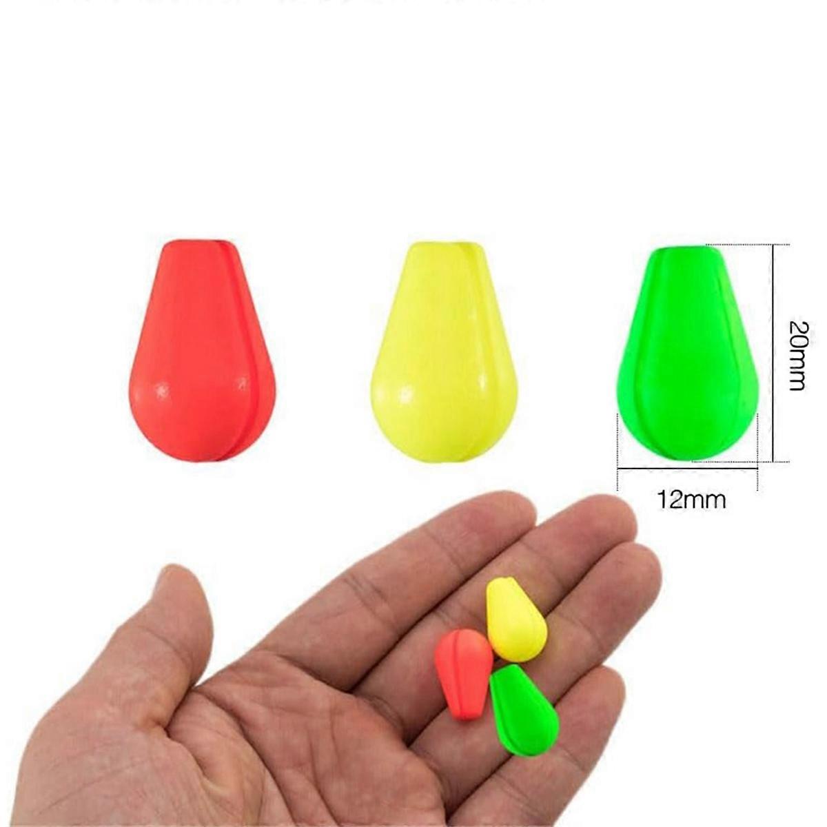 30Pcs Tear Drop Foam Float Fly Fishing Strike Indicators Accessory