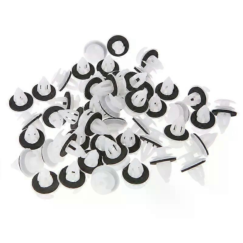 50PC/Bag Door Panel Clips With Seal Ring for b-m E34 E36 E38 E39 E46 M3 M5 Z3 X5 1XCF