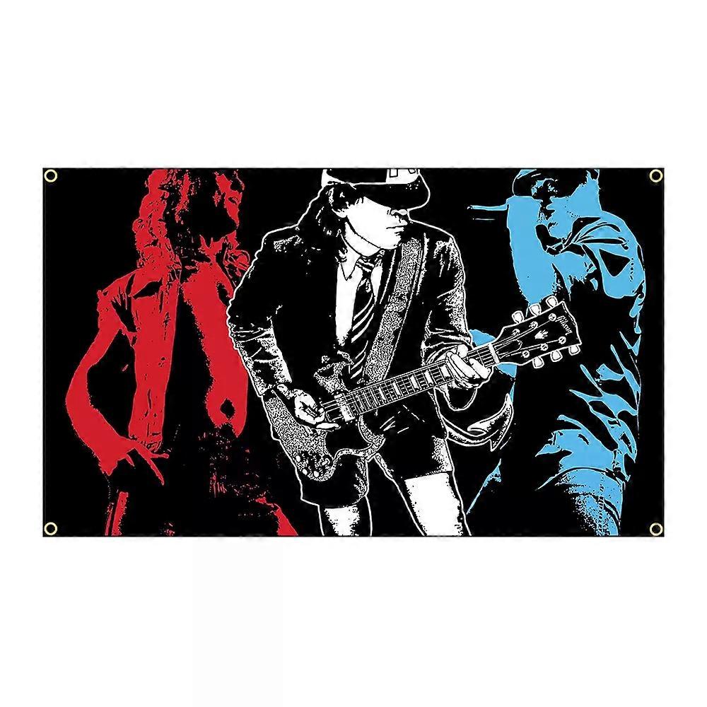 90x150cm 3X5FT AC / DC τυπωμένο πανό σημαιών σημαιών ζωνών βράχου τυπωμένο για τη διακόσμηση