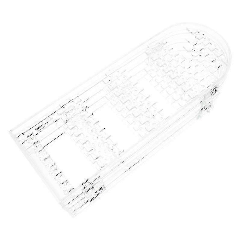 42X28.5cm Transparent Retail Display Props & Models Foldable Screen Earring Display Stand Acrylic Ne