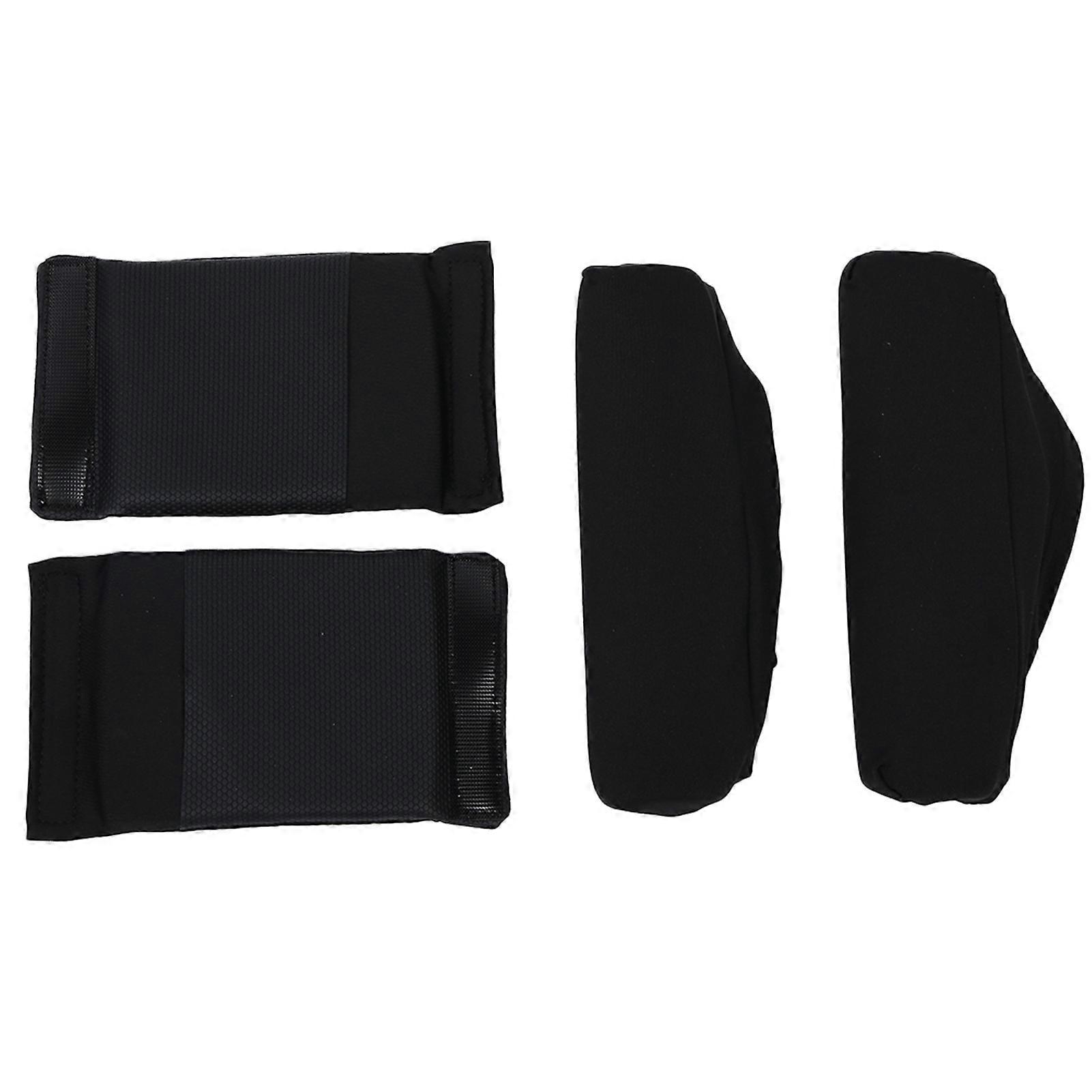 Non-Slip Soft Crutch Pads for Elderly Patients, Walking Arm Crutches Support Cushion Black Comfortable Durable
