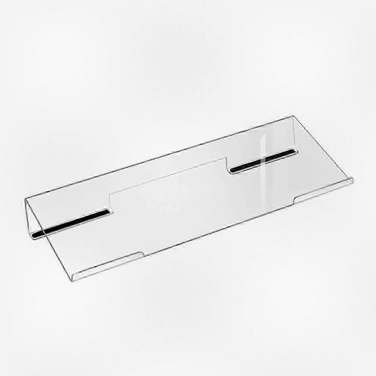 Clear Keyboard Stand Ergonomic Angle Adjuster for Better Typing - Desk Laptop Riser Support