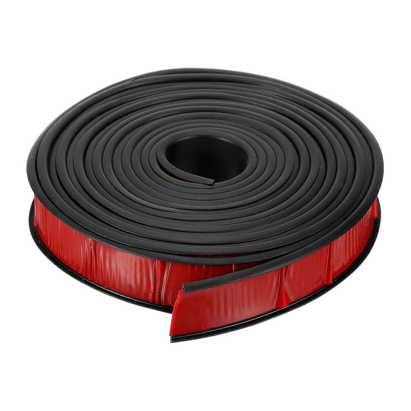 U-Shape Edge Banding Self-Adhesive U Channel Edge Protector TPE Flexible 32mm Black 16.4ft Veneer Edging For Cabinets