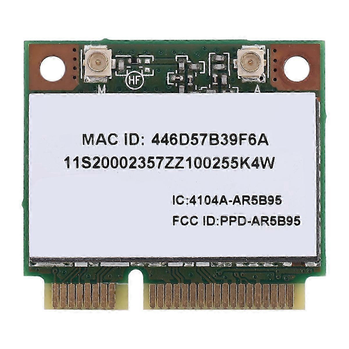 Atheros AR5B95 AR9285 Wireless Network Card 2.4G 150Mbps PCI-E Half-Height Built-in Network Card for