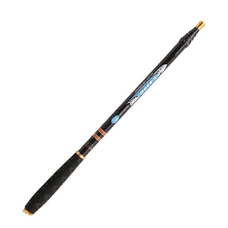 Carbon Short Section Fishing Rod Short Section Positioning Handle Rod, Length: 3.6m