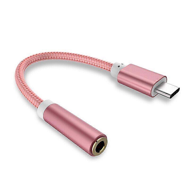 USB Type C Adapter, 3.5mm audio jack, for wired headphones, mobile phone connecting, Samsung Huawei Xiaomi support