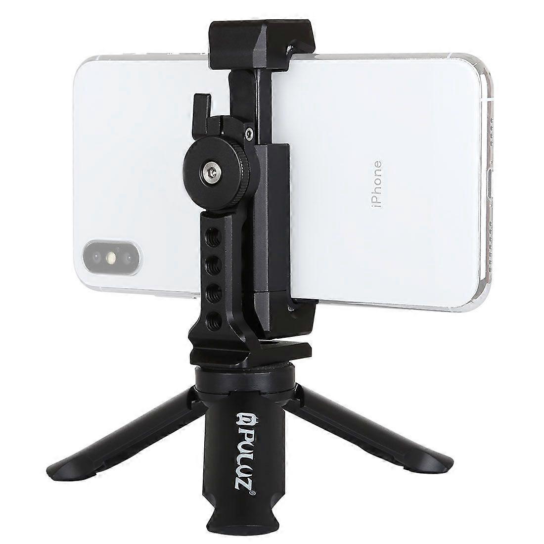 Tripod + Horizontal / Vertical Shooting Metal Clamp