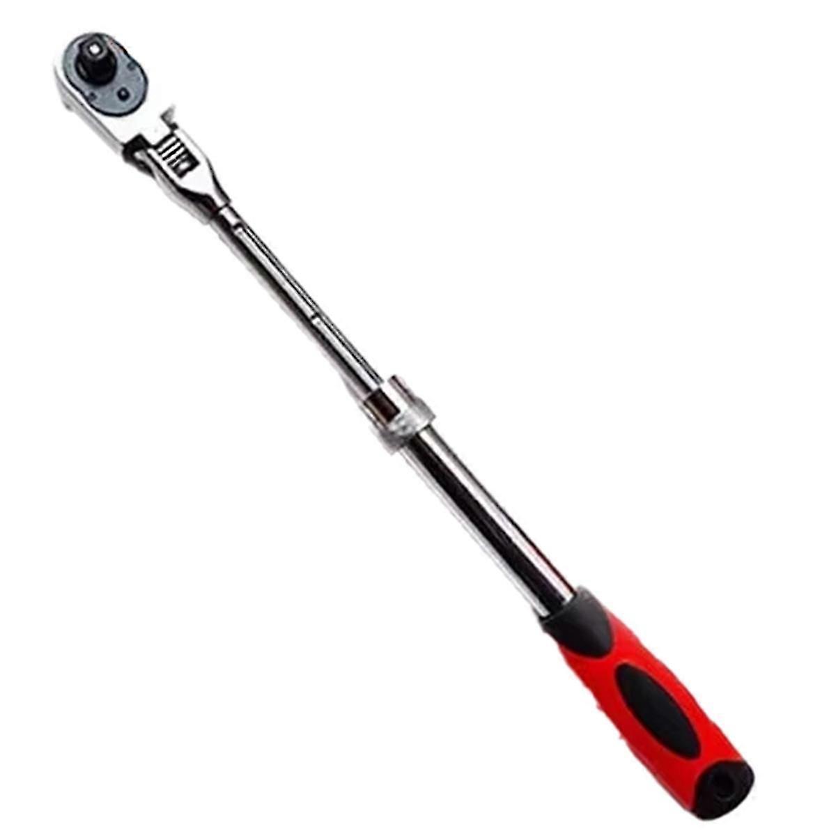 3/8 72-Tooth Carbon Steel Retractable Ratchet Wrench Automatic Quick Release Spanner Multifunctiona