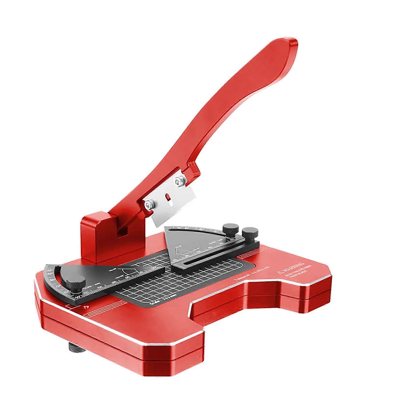 Precise Angle Cutting Platform Adjustable 45 90 Degrees With Damping Control 38mm Width Suitable For Plastic Rod Sheets
