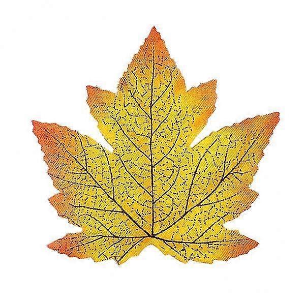 Vibrant Faux Maple Leaf Set for Home Styling