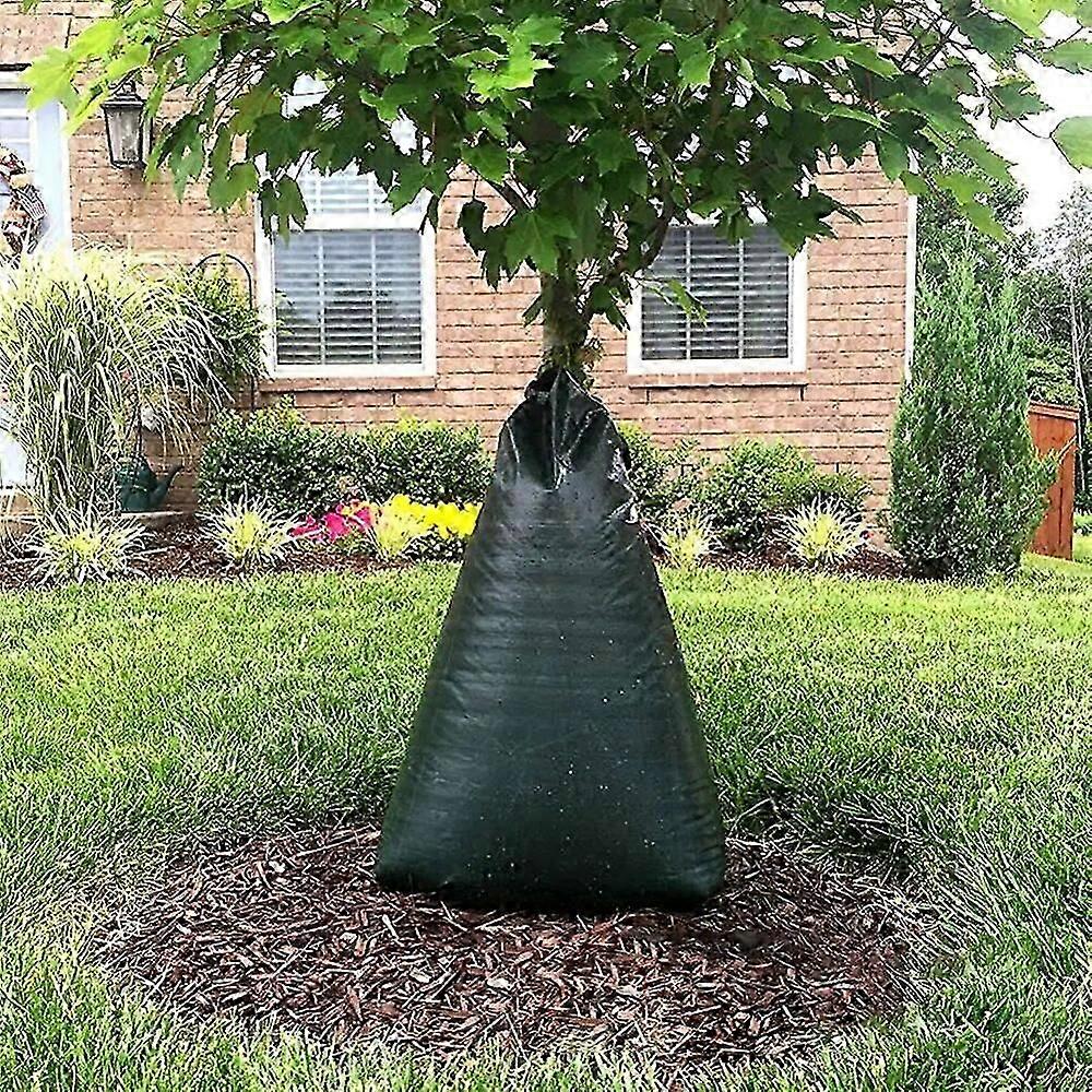 20 Gallon Portable Slow Release Tree Watering Bag Dripping Irrigation Pouch