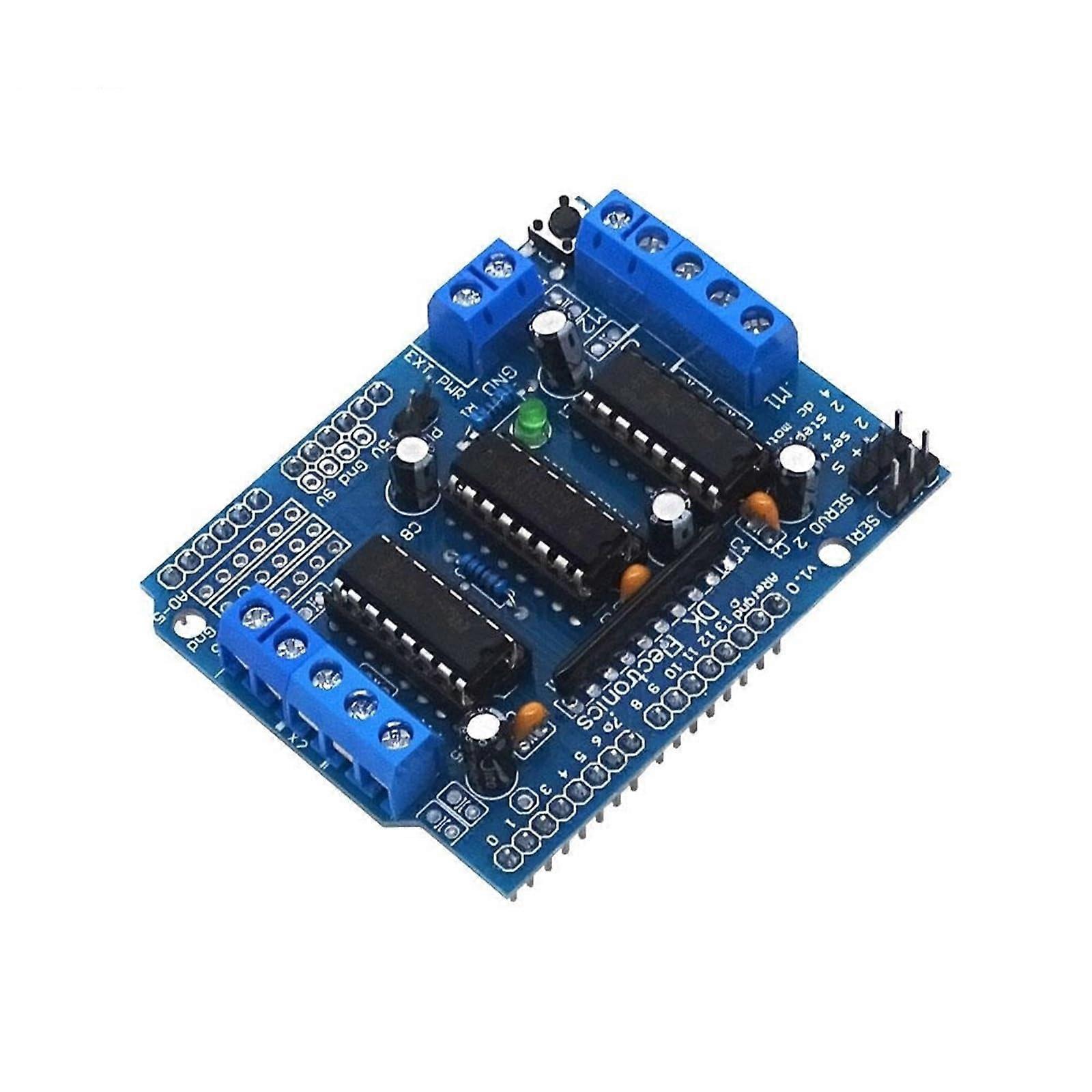 10pcs L293D Motor Drive Shield Dual Duemilanove, for Motor Drive Expansion Board