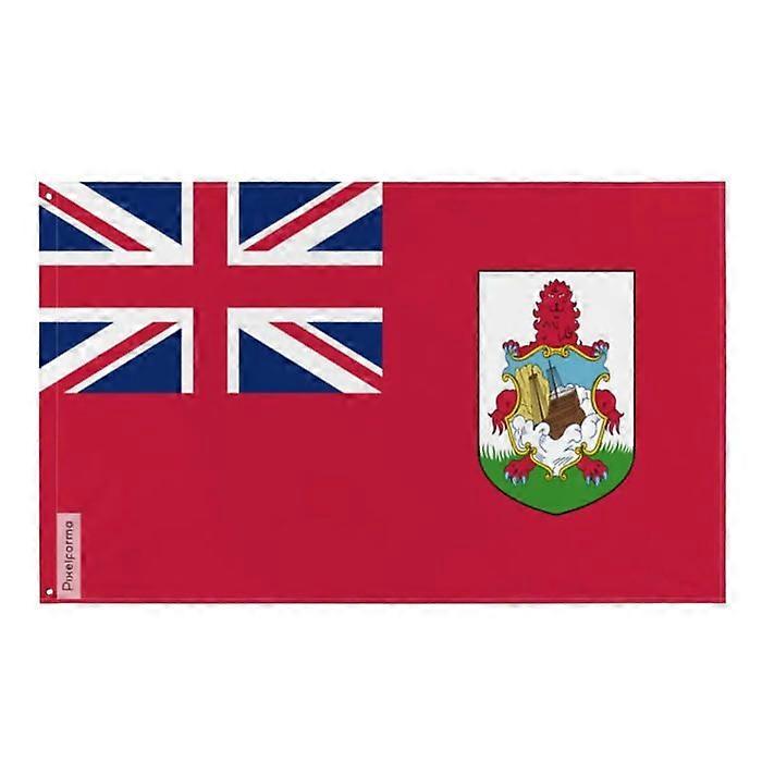 Flag - Bermuda - 90 x 150 cm - Polyester - Double-sided print - Metal eyelets