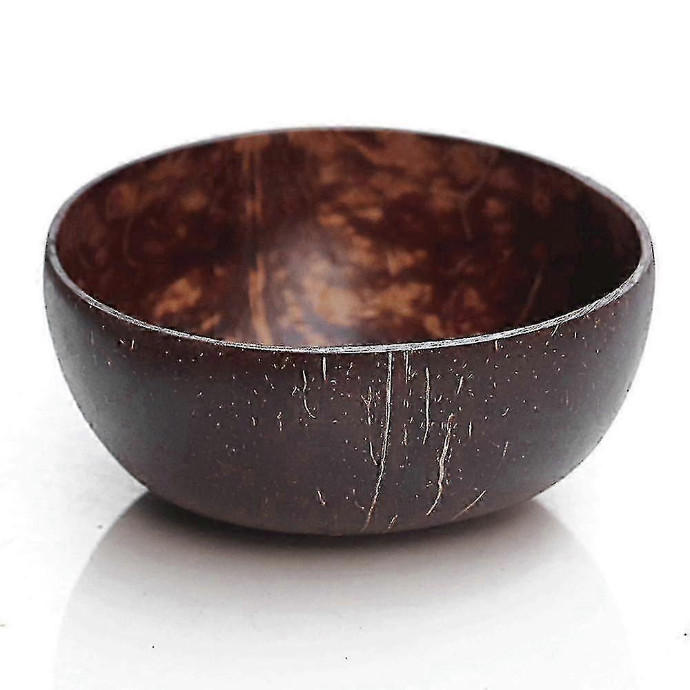 وعاء جوز الهند وعاء تقديم قشرة جوز الهند الطبيعي