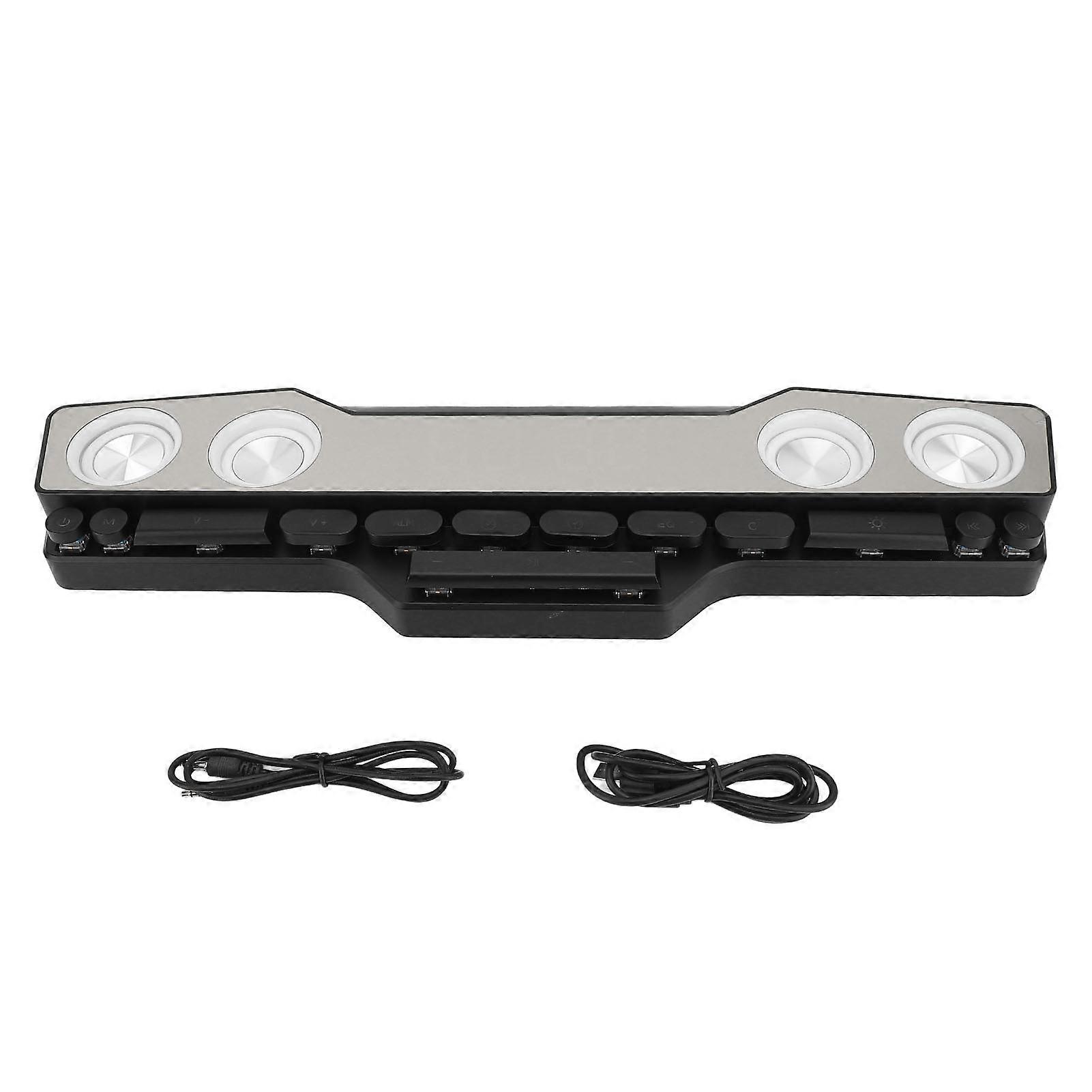 Keyboard Shaped Bluetooth Speaker - RGB Lights, Wireless, Lossless Sound for Gaming