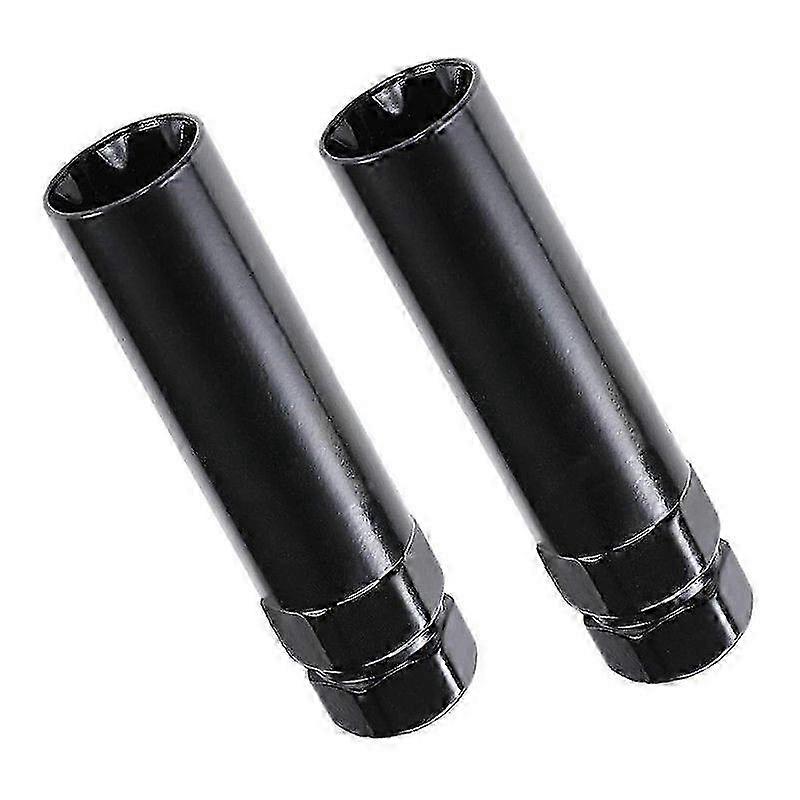Fuel Wheel Lug Nut Key 7 Spline Sockets Wrench Replacement Aftermarket Lug Nuts for 14x1.5,14x2.0 SZRH