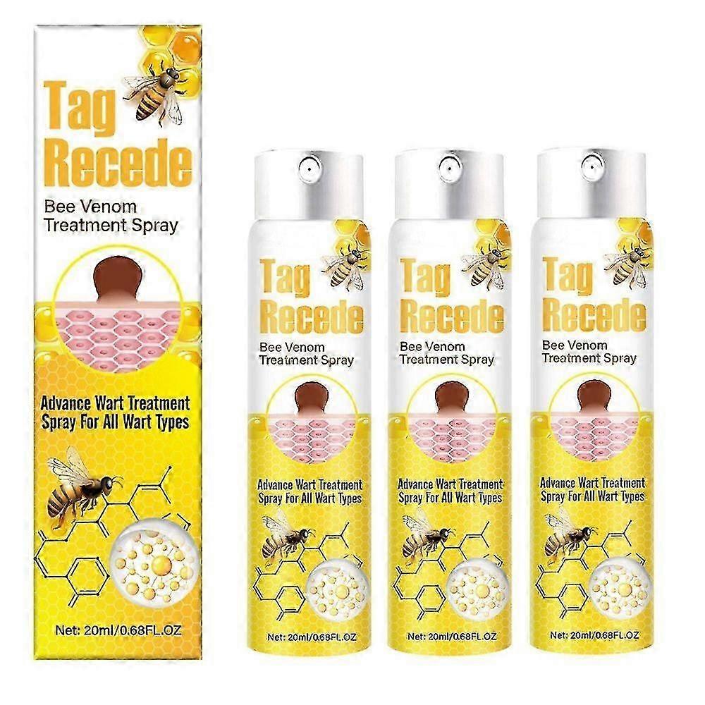 بخاخ سم النحل ، بخاخ مضاد لسم النحل ، 2025 جديد Tag Recede Bee Henom Therapy Spray للنساء والرجال وصول جديد