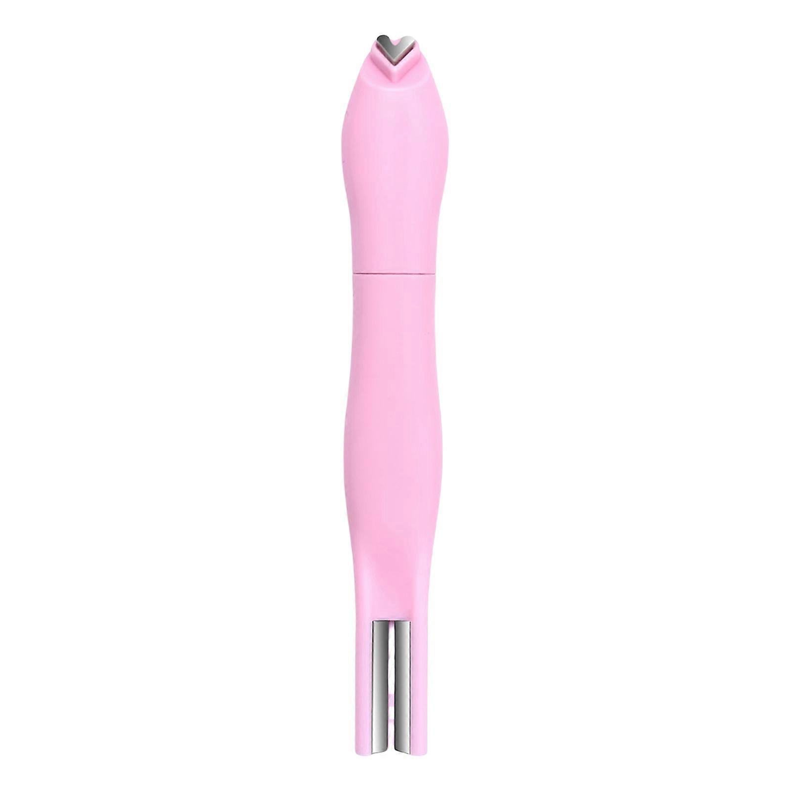 Outil d’art d’ongle magnétique à triple usage Yeux de chats Gel Polonais Applicateur Conception d’aspiration forte Accessoires d’art d’ongles compact Rose