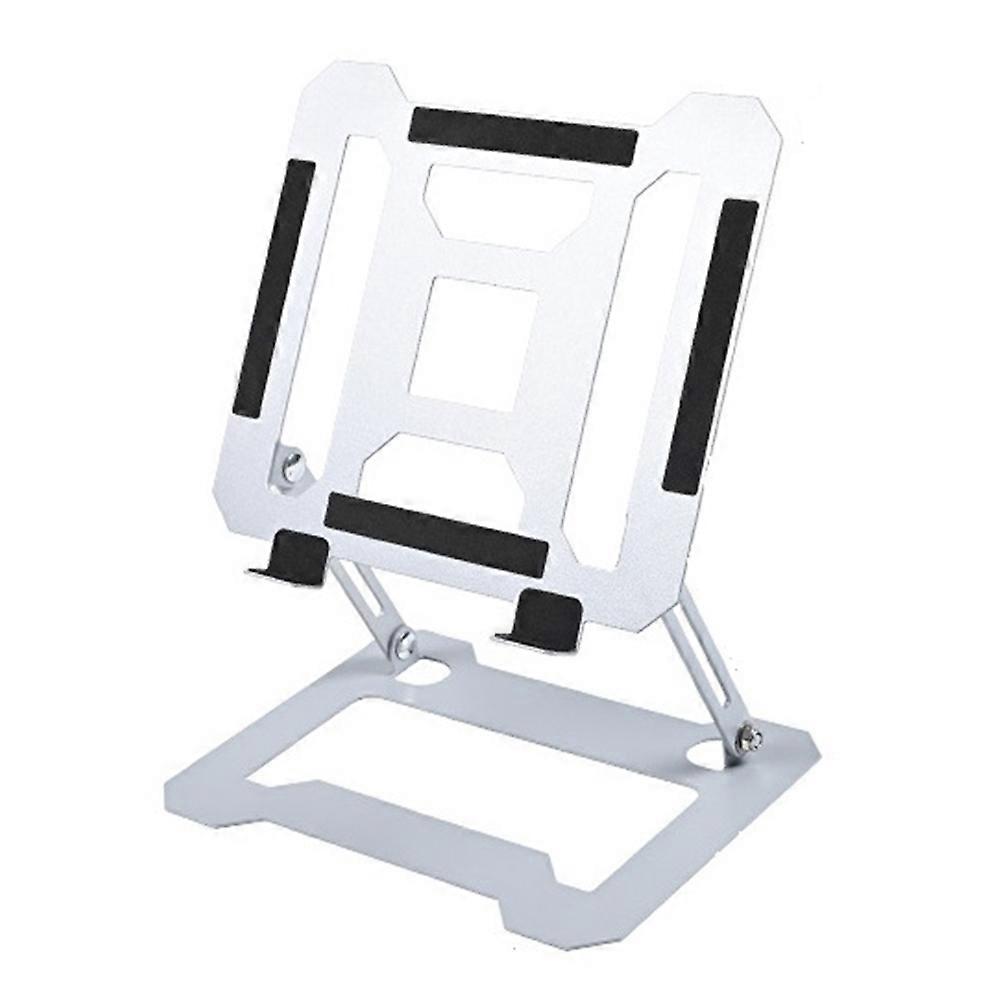GFS13-TT Foldable Desktop Stand for Laptop Carbon Steel Adjustable Height Notebook Bracket