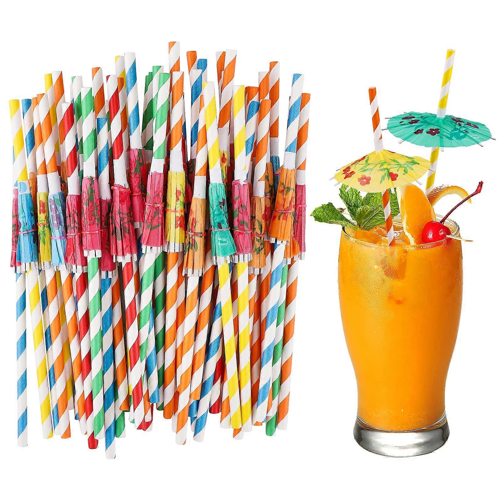 Cocktail Party Decorations Cocktail Umbrellas Mini Drink Umbrellas Mixed Colours