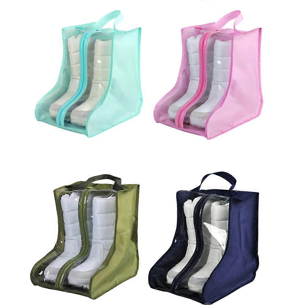 Boot Bags For Storage PVC Home Storage Waterproof 4Pcs
