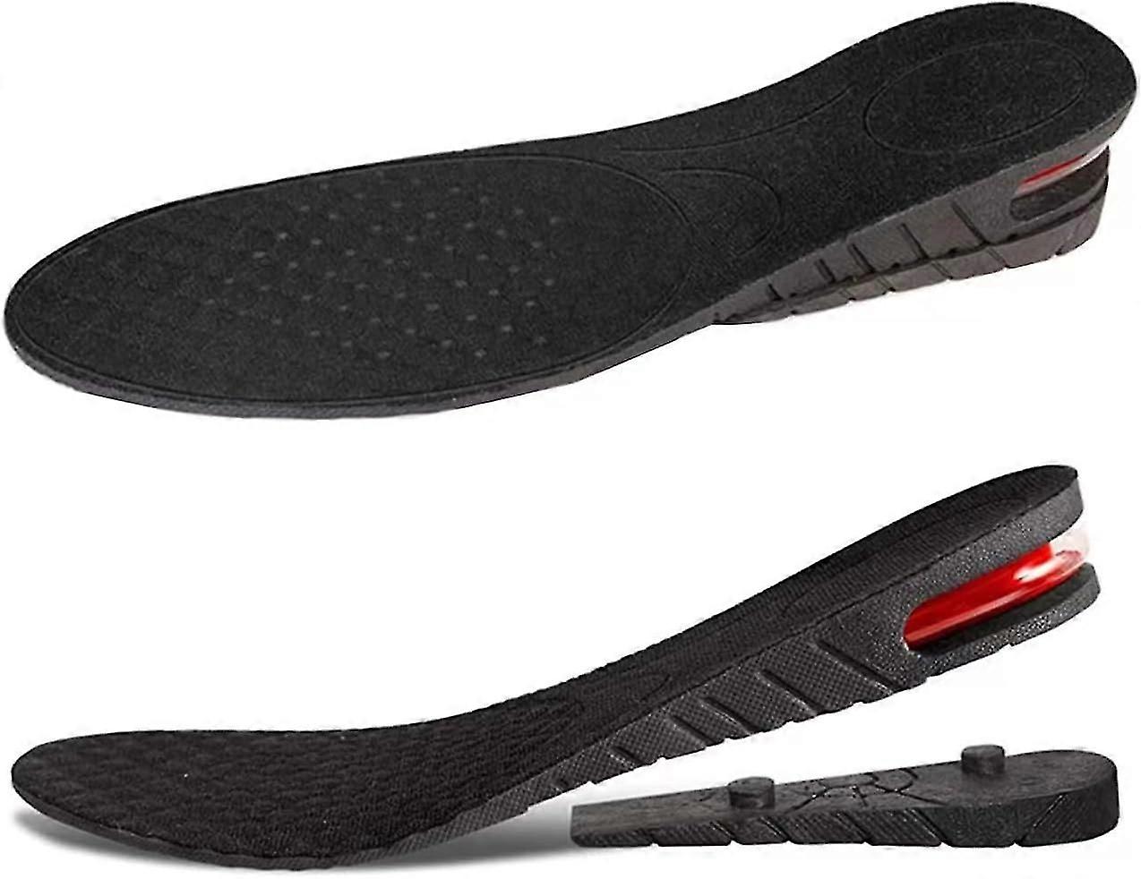 Wkładki zwiększające wysokość 2/3/4-warstwowe podnośniki butów Air up Buty podnoszące Wkładka do butów Heels Lift Inserts dla mężczyzn i kobiet Regulowane wkładki ortopedyczne