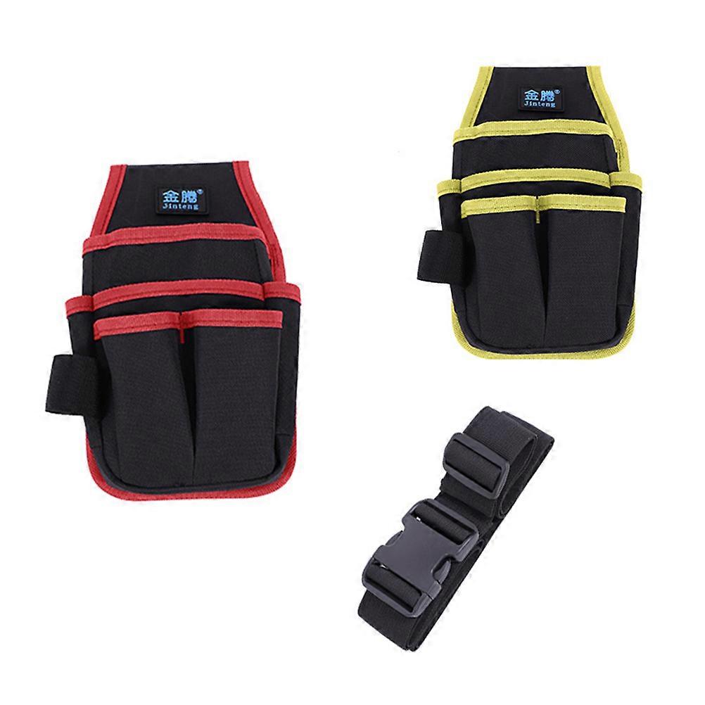 Multi-Function Tool Bag Electrician Tool Organizer Bag PVC 26x13x5cm 1Pcs