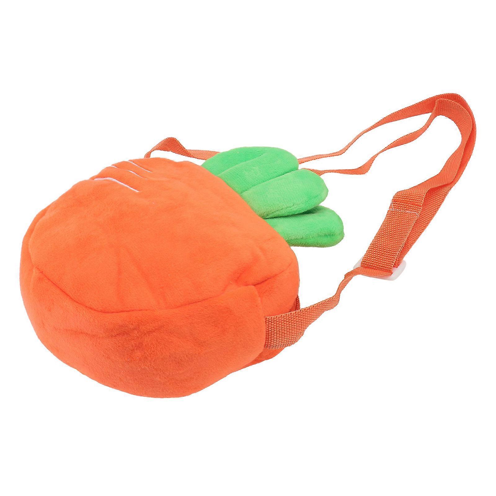 Small Crossbody Purse For Women Orange Canvas Bag Multipurpose 1Set