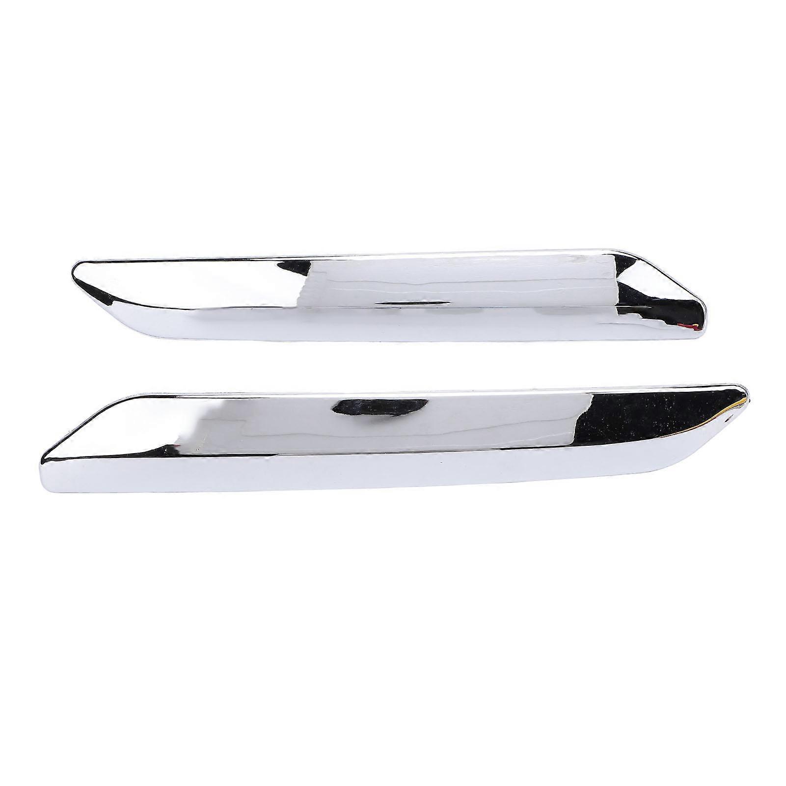 Pair 7452SR Car Rear Bumper Protector Strips Left Right Bumper Anti-Scratch Guard for C5 2007-2019