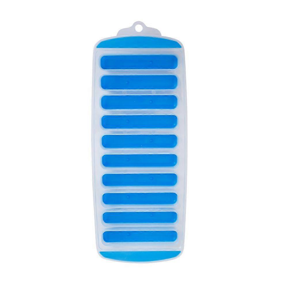 10 Ice Bar Long Strip Ice Mold With Soft Bottom That Can Be Pressed And Easily Demolded For Homemade Ice Boxes In Bars