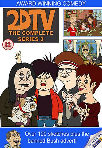 2D TV The Complete Series 3 DVD (2005) Giles Pilbrow cert 15 Quality guaranteed - Region 2