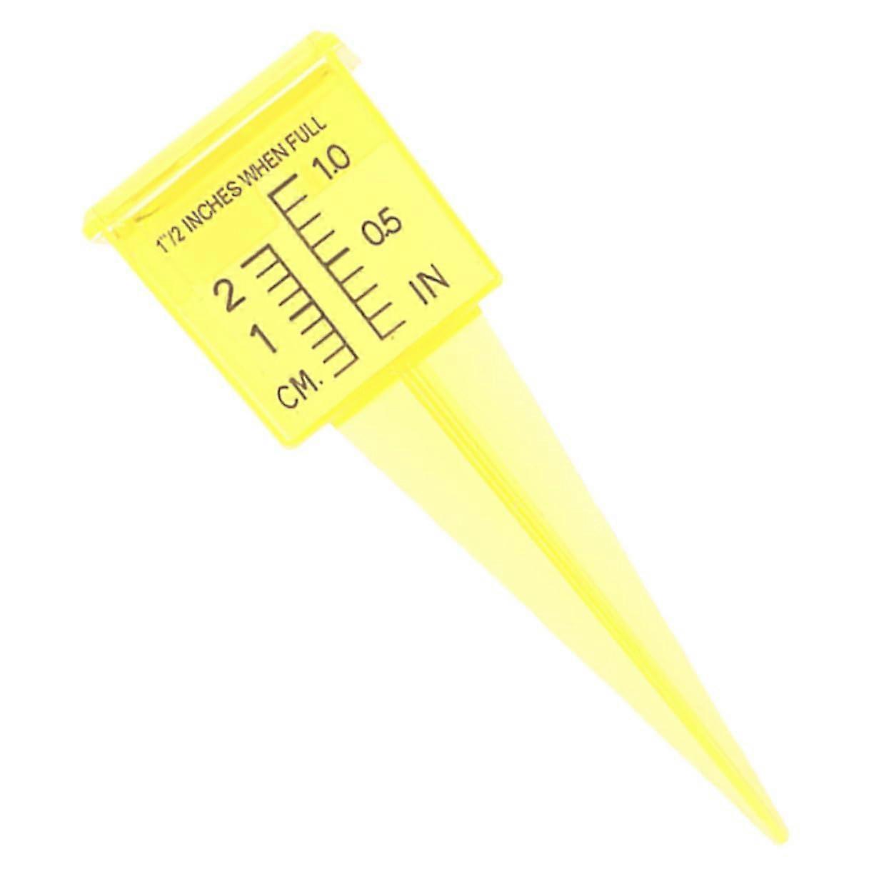 Rain Gauge for Outdoor Use Sprinkler Meter for Lawn Yard Garden Measuring Tool Precise Rainfall Measurement and Sturdy PVC Construction