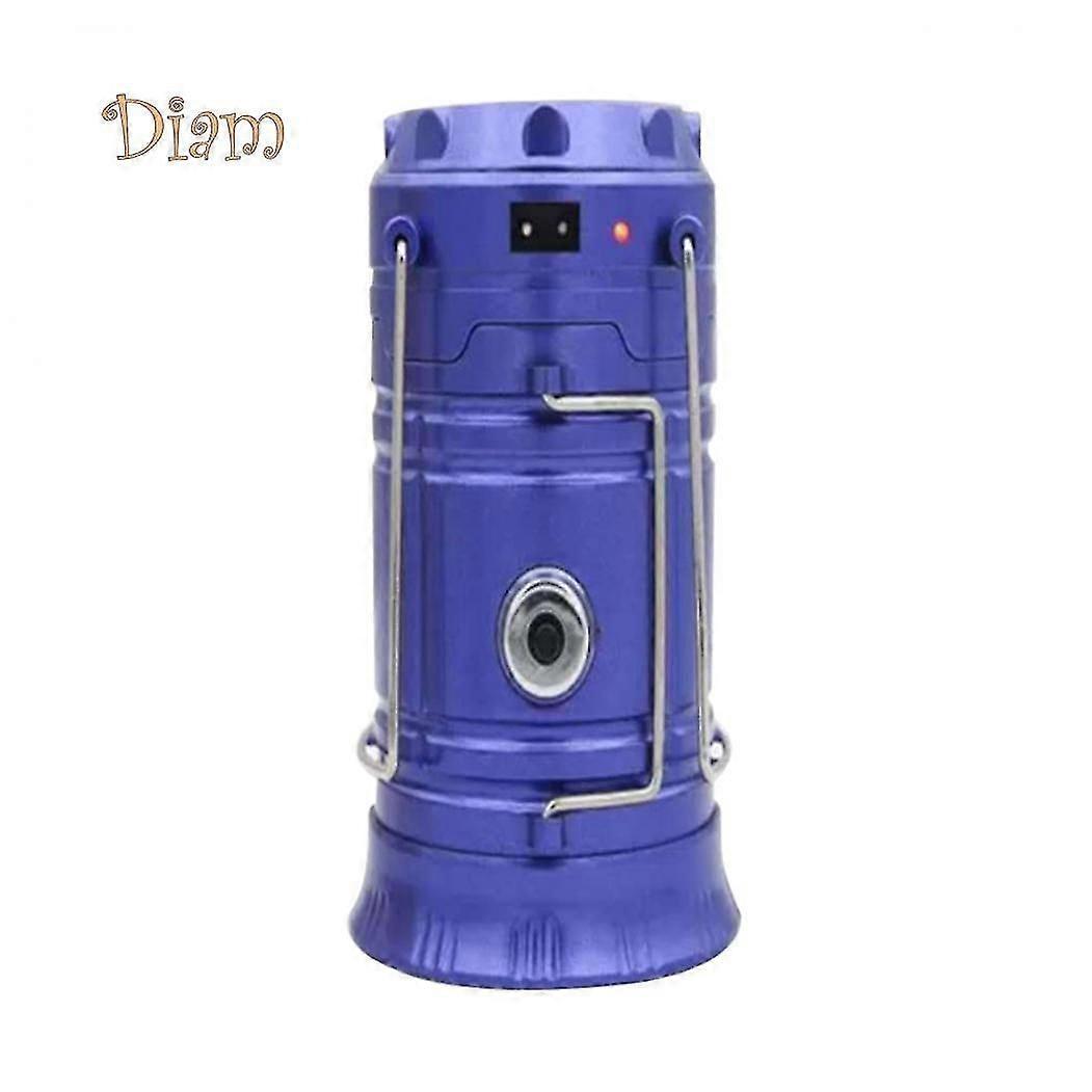 K&J Rechargeable LED Flashlight Camping Tent Light Torch Lantern Lamp